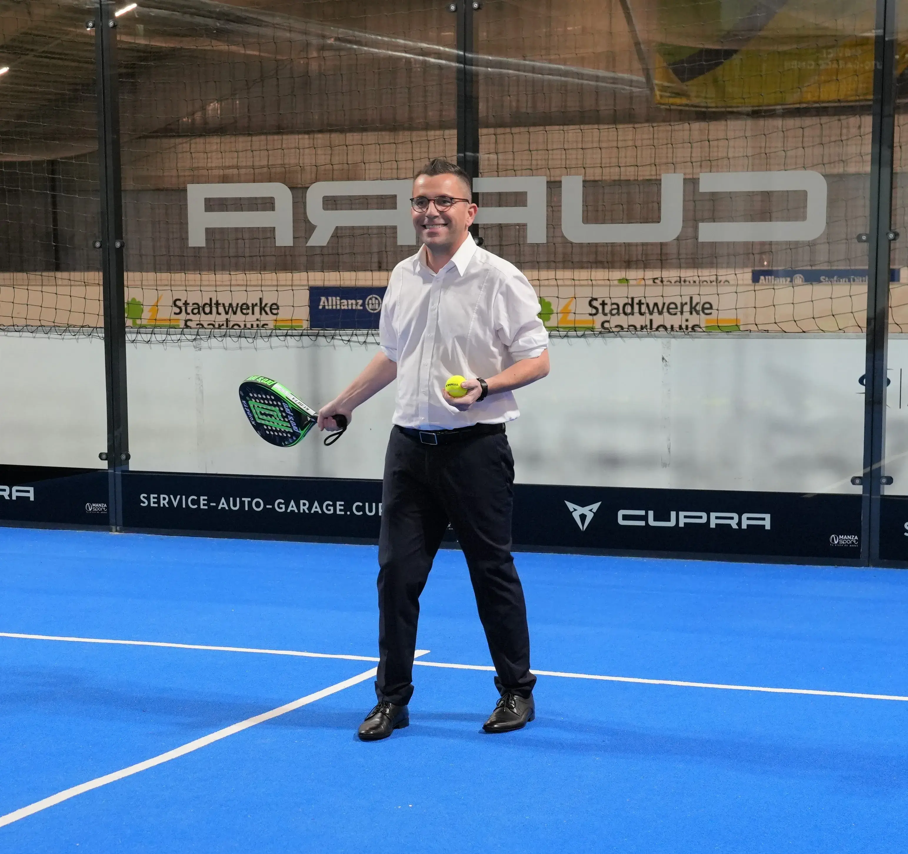 Eröffnung der Soccer & Padel Arena in Saarlouis