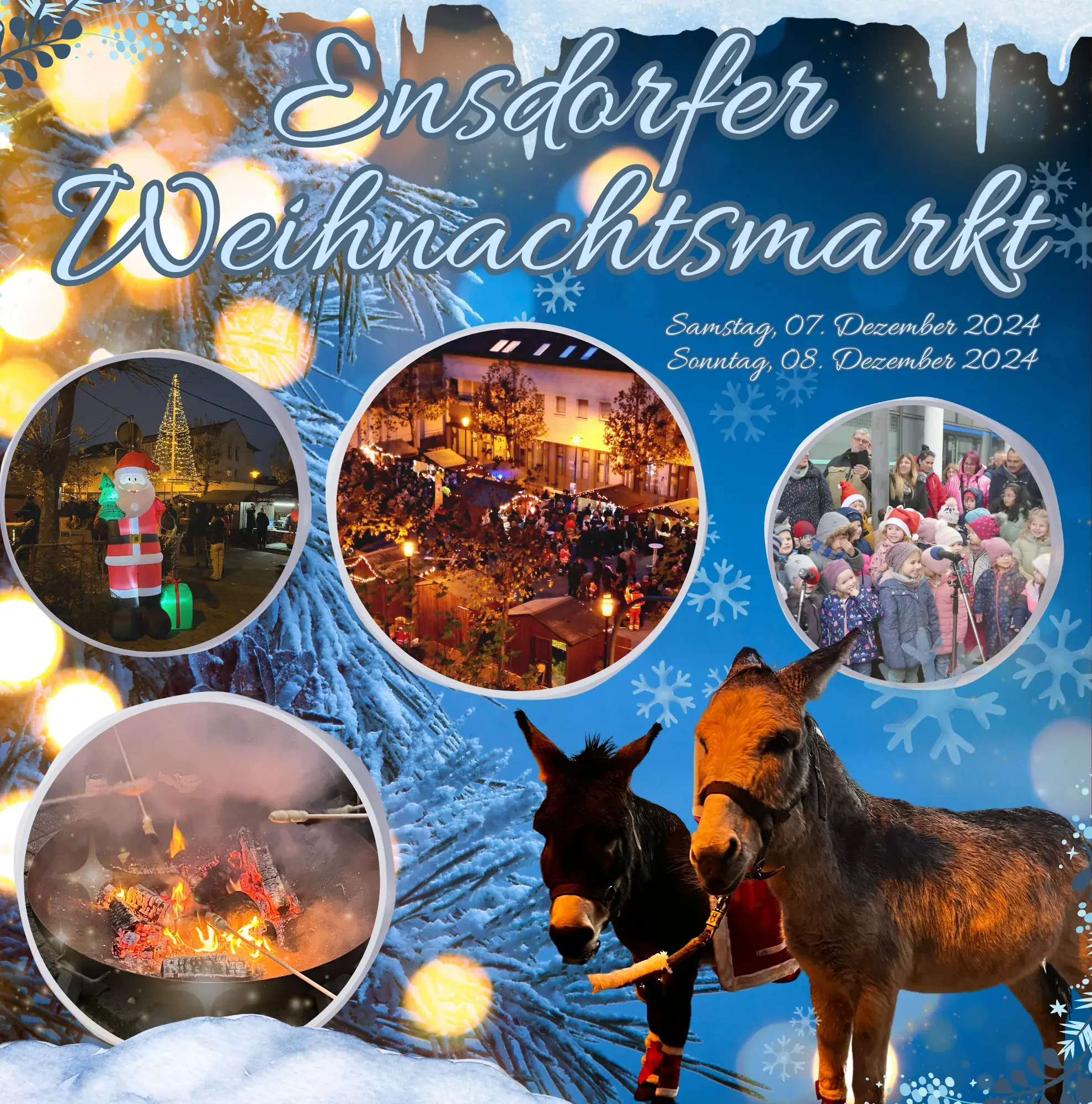 Plakat Weihnachtsmarkt