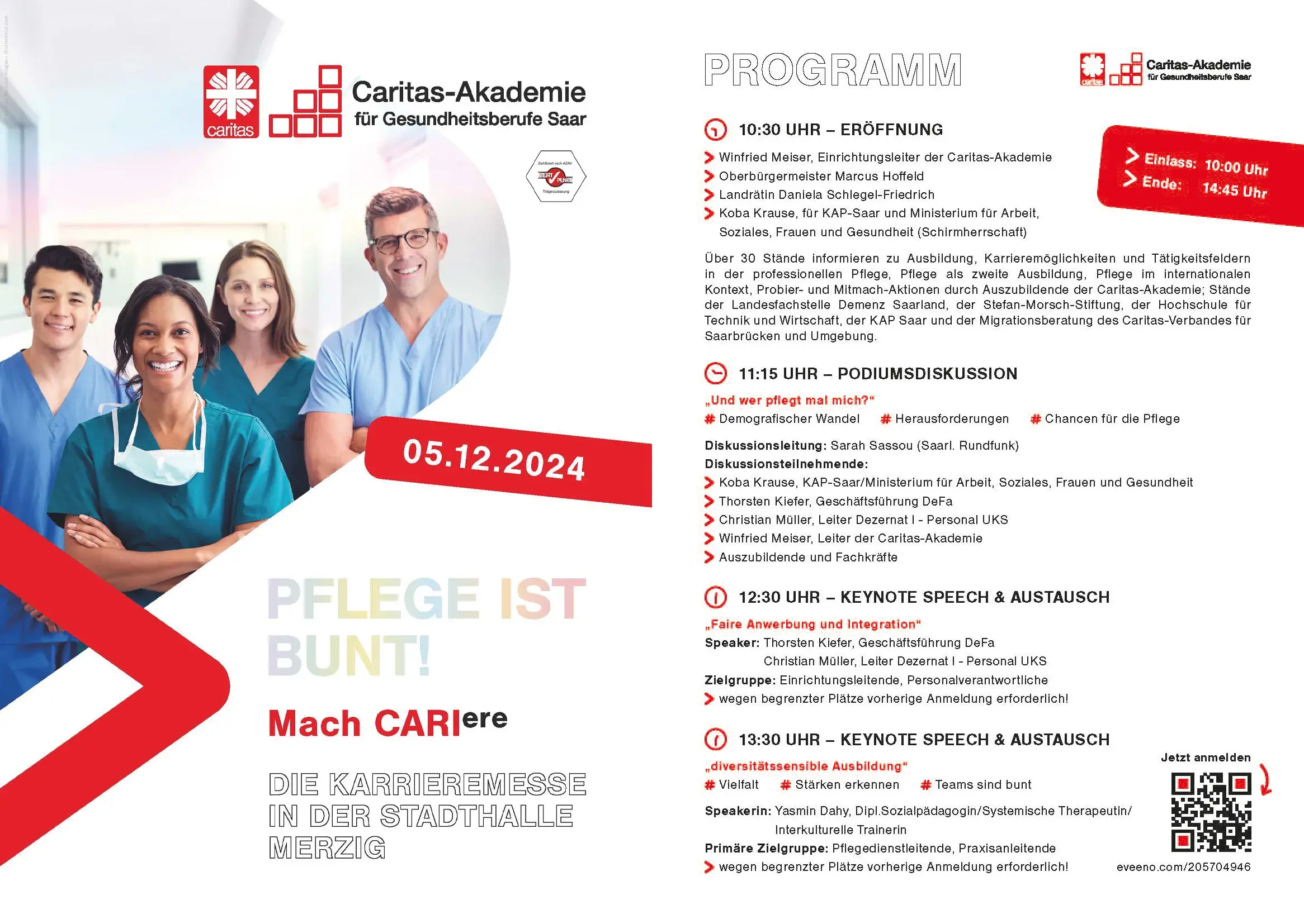 Flyer Caritas-Akademie