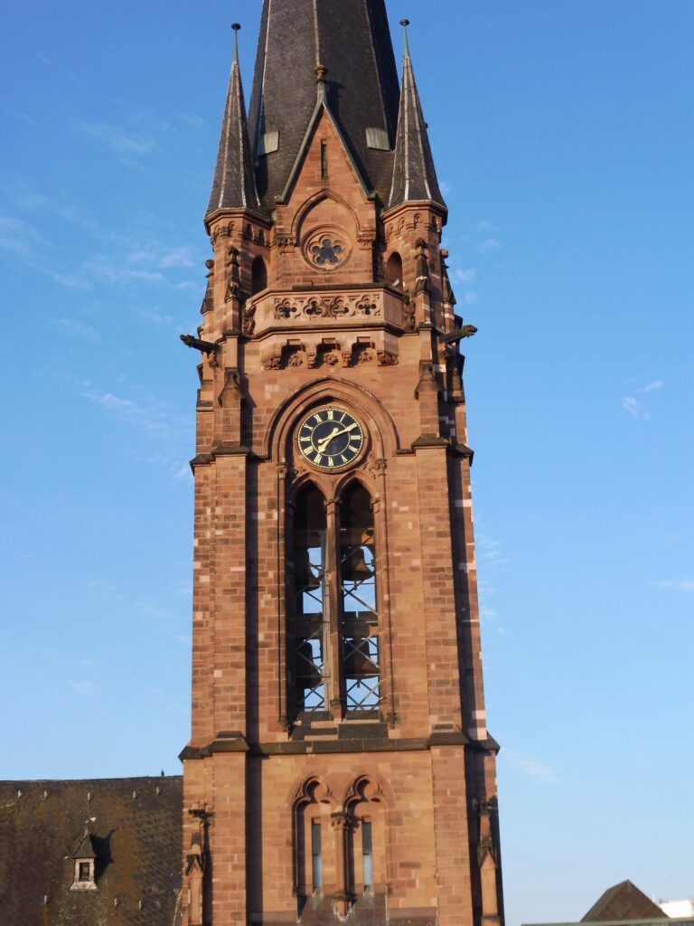 Kirchturm und Geläut der Johanneskirche (Saarbrücken)