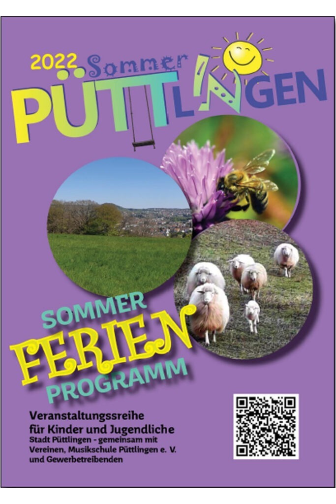 Plakat Sommerferienprogramm - © Stadt Püttlingen