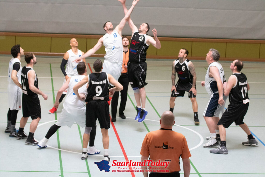 Ü35 Basket 98 Völklingen-BBC Bous vs. BG Viernheim-Weinheim am 24.03.2018